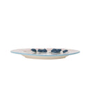 Bloomingville - Carry Tallerken, Rosa, Stentøj - Ø20,5 × H2 cm, sæt med 4