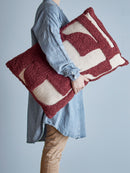 Bloomingville - Olica Pude, Rød, Bomuld OEKO-TEX® - L60 × B40 cm