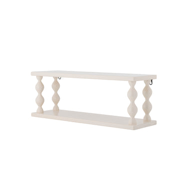 Bloomingville - Salino Hylde, Hvid, MDF - L60 × H21,5 × B17 cm