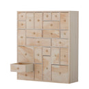 Bloomingville - Valery Opbevaringskasse, Natur, FSC® 100%, fyrretræ - L32 × H37 × B11 cm