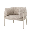 Bloomingville - Karel Loungestol, Natur, FSC® 100% krydsfiner - L88 × H75 × B80 cm