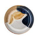 Bloomingville - Jules Skål, Blå, Stentøj - Ø25 × H6,5 cm