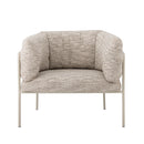 Bloomingville - Karel Loungestol, Natur, FSC® 100% krydsfiner - L88 × H75 × B80 cm