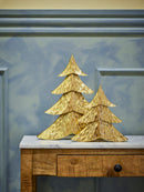 Bloomingville - Kaiam Dekotræ, Guld, Jern - L23 × H23,5 × B5/L30 × H37 × B7 cm, sæt med 2