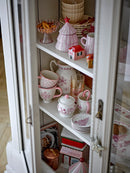 Bloomingville - Wonderland Krus, Rosa, Stentøj - Ø10,5 × H11 cm, sæt med 4