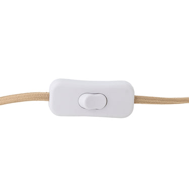 Bloomingville - Ylva Bordlampe, Natur, Jern - Ø25,5 × H28 cm