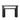 Bloomingville - Cupa Konsolbord, Sort, Fyrretræ - L110 × H80 × B32 cm