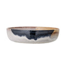 Bloomingville - Jules Skål, Blå, Stentøj - Ø25 × H6,5 cm