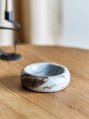 Bloomingville - Indah Skål, Natur, Marmor - Ø15 × H5 cm