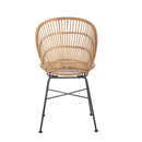 Bloomingville - Fiore Spisebordsstol, Natur, Rattan - L45 × H84 × B55 cm