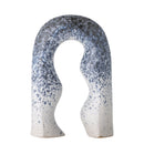 Bloomingville - Gate Deko, Blå, Stentøj - L13,5 × H20 × B6 cm