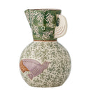Bloomingville - Hezha Kande, Grøn, Stentøj - Ø14,5 × H21 cm