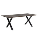 Bloomingville - Maldon Spisebord, Brun, Eg - L200 × H74 × B95 cm