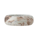 Bloomingville - Indah Skål, Natur, Marmor - Ø15 × H5 cm