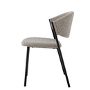 Bloomingville - Marlo Spisebordsstol, Grå, polyester - L49 × H79 × B54 cm