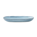Bloomingville - Sandrine Serveringsfad, Blå, Stentøj - L34 × B16 cm
