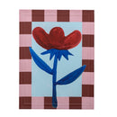 Bloomingville - Vinia Illustration med ramme, Multifarvet, Fyrretræ - L40 × H53 × B2 cm