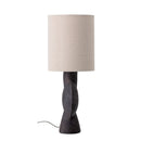 Bloomingville - Sergio Bordlampe, Brun, Stentøj - Ø21 × H55 cm