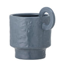 Bloomingville - Alfine Urtepotteskjuler, Blå, Stentøj - L24 × H19 × B15 cm