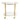 Bloomingville - Fine Barbord, Guld, Glas - L86 × H81 × B46 cm