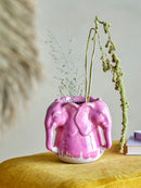 Bloomingville - Pontus Vase, rosa, Stentøj - Ø15,5 × H15,5 cm