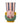 Bloomingville - Miss Jody Vase, Multifarvet, Stentøj - Ø14 × H22,5 cm
