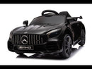 License - Mercedes AMG GTR, sort, m.fjernbetjening, 2x12motor, 12V4,5Ah litium