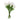 Bloomingville - Tulip Buket, Hvid, Kunstige Blomster - Ø17 × H32 cm