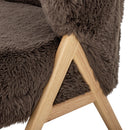 Bloomingville - Camino Loungestol, Brun, FSC® 100%, Gummitræ - L68 × H80 × B70 cm