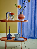 Bloomingville - Gate Deko, Blå, Stentøj - L13,5 × H20 × B6 cm