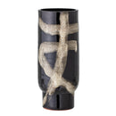 Bloomingville - Vefa Vase, Sort, Terrakotta - Ø11,5 × H28,5 cm