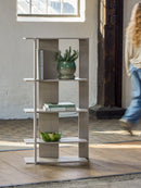 Bloomingville - Norvida Hylde, Grå, MDF - L64 × H120 × B29 cm