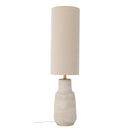 Bloomingville - Linetta Gulvlampe, Hvid, Stentøj - Ø28 × H113 cm