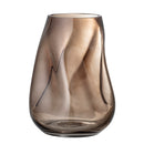 Bloomingville - Ingolf Vase, Brun, Glas - L19 × H26 × B18 cm