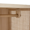 Bloomingville - Marikka Skab, Natur, FSC® Mix, fyrretræ - L85 × H150 × B40 cm