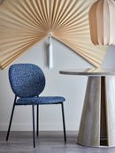 Bloomingville - Percey Spisebordsstol, Blå, FSC® 100% krydsfiner - L56 × H82 × B47 cm