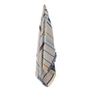 Bloomingville - Toscana Plaid, Blå, Genanvendt Bomuld - L160 × B130 cm