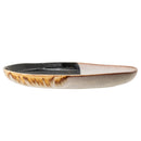 Bloomingville - Jules Serveringsfad, Blå, Stentøj - Ø35 × H4 cm
