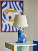 Bloomingville - Eri Bordlampe, Multifarvet, Stentøj - Ø22 × H40 cm