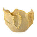 Bloomingville - Bastien Skål, Gul, Stentøj - Ø25,5 × H18 cm