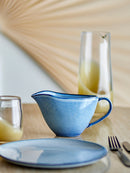 Bloomingville - Sandrine Sovsekande, Blå, Stentøj - L20 × H10,5 × B8 cm