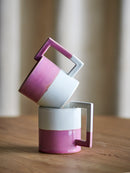 Bloomingville - Ranya Krus, Multifarvet, Stentøj - Ø8,5 × H10 cm, sæt med 2