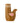 Bloomingville - Trudy Lysestage, Brun, Stentøj - L9 × H12,5 × B6 cm