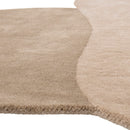 Bloomingville - Denton Tæppe, Brun, Uld - L140 × B110 cm