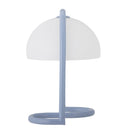 Bloomingville - Favour Bordlampe, Blå, Akryl - Ø24,5 × H29,5 cm