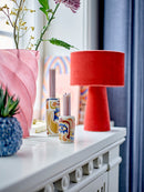 Bloomingville - Callo Vase, Rosa, Glas - Ø17 × H29 cm