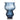Bloomingville - Zanna Vase, Blå, Glas - Ø17,5 × H26 cm