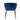 Bloomingville - Cortone Spisebordsstol, Blå, Genanvendt polyester - L60 × H76 × B63 cm