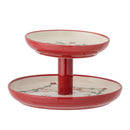 Bloomingville - Yule Etagere, Natur, Stentøj - Ø22 × H13 cm