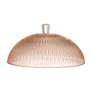 Bloomingville - Tayo Kagefad m/låg, Multifarvet, Glas - Ø32 × H24,5 cm